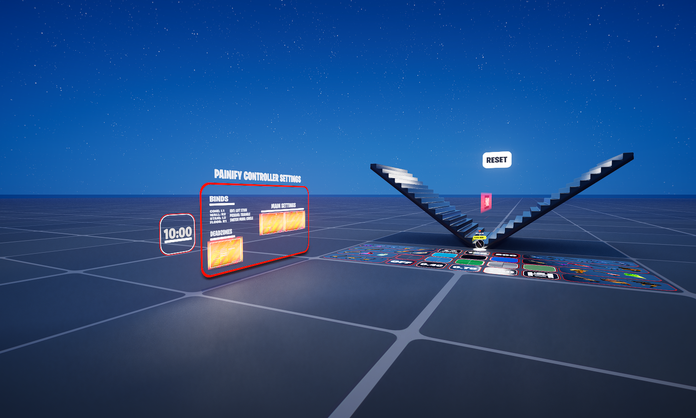 Painify 1v1 — UEFN 1v1 build fight map screenshot