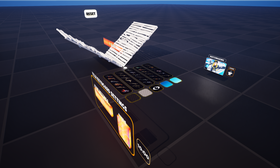 Yuji 1v1 — UEFN 1v1 build fight map screenshot