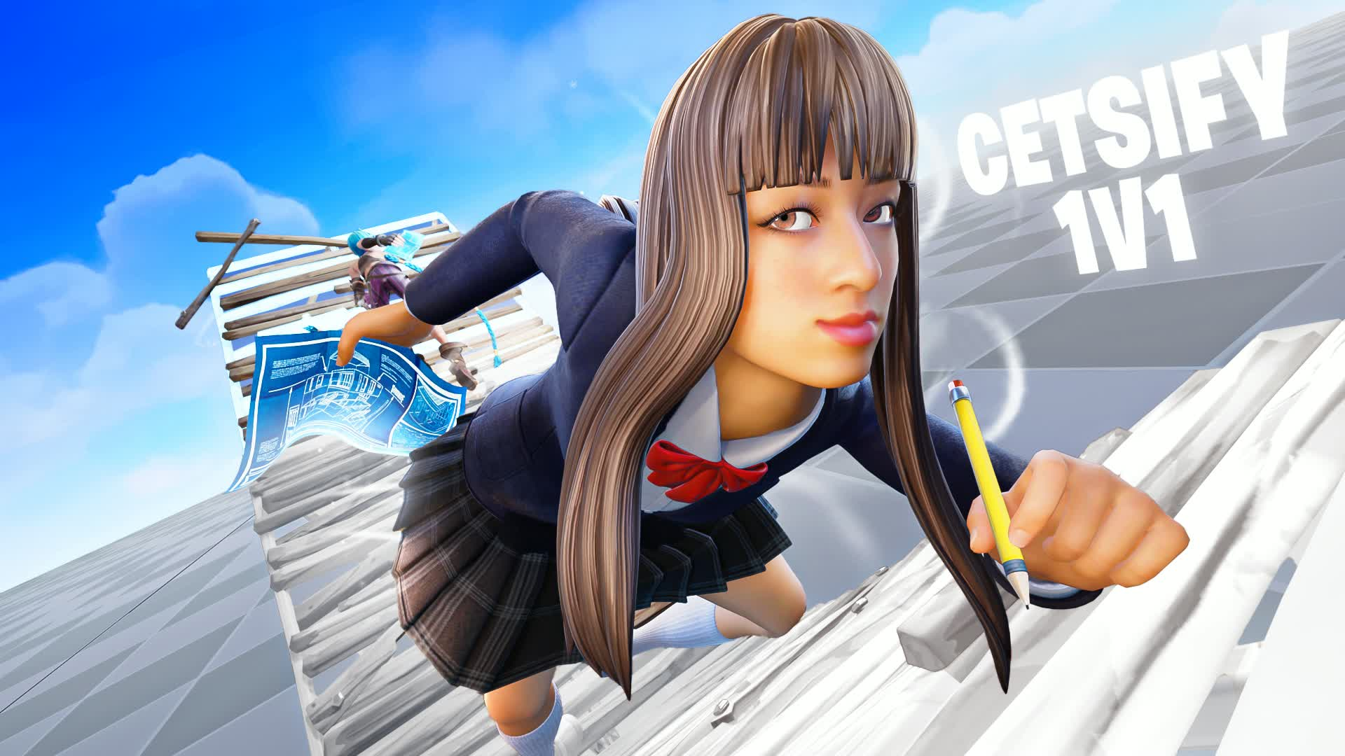 Cetsify 1v1 — UEFN 1v1 build fight map screenshot