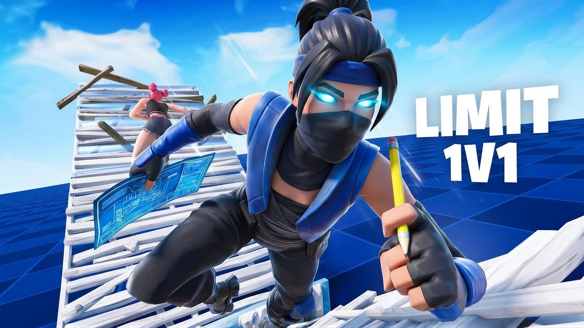 Limit 1v1 — UEFN 1v1 build fight map screenshot