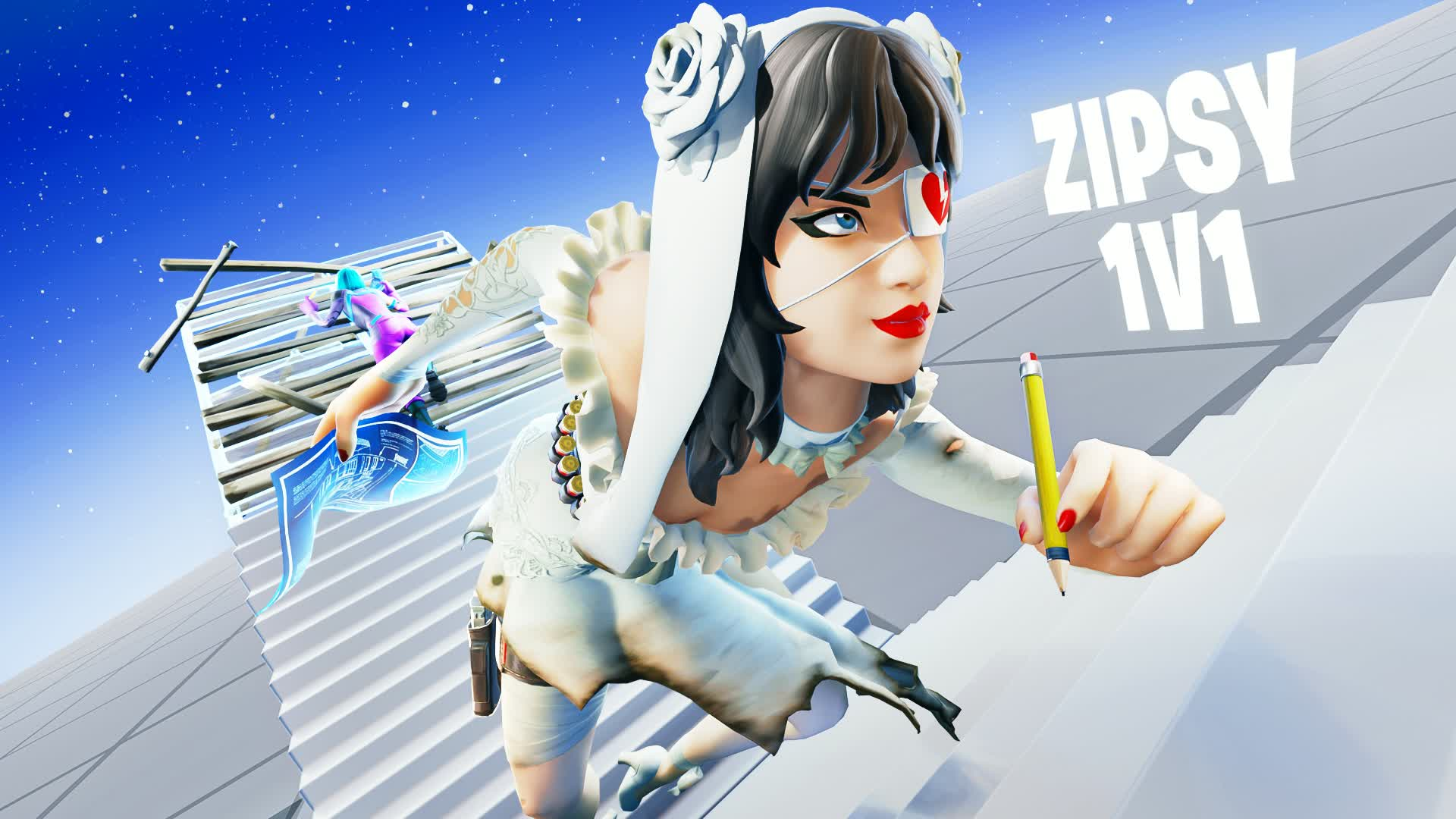 Zipsy 1v1 — UEFN 1v1 build fight map screenshot